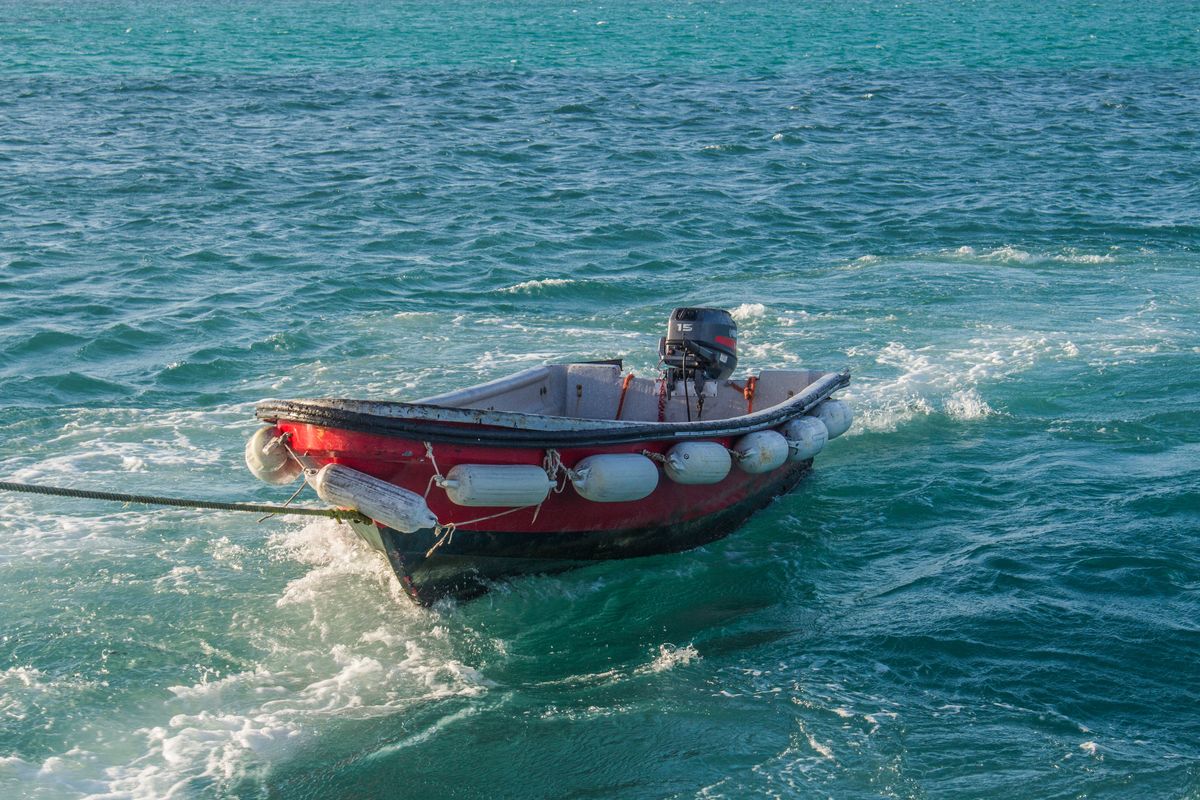 Preparing a boat for the season